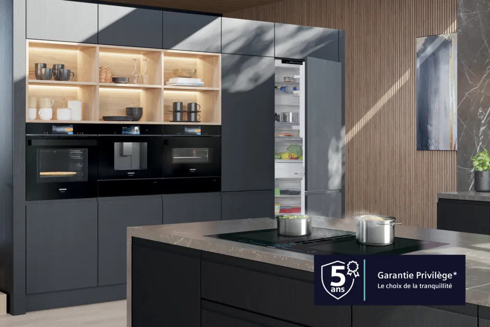 Cuisine équipée Siemens avec Garantie Privilège 5 ans